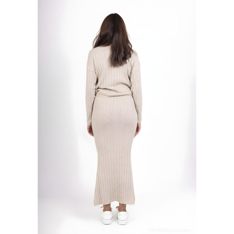 WHOO beige neulehamesetti – kuva 2