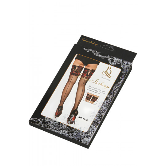 Punamustat stay-up sukat...