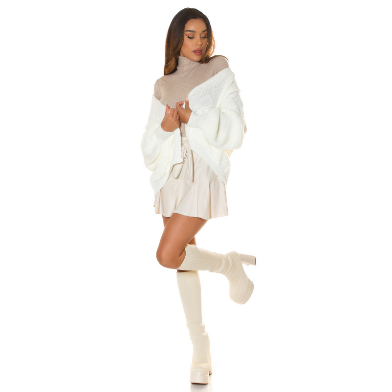 Cappuccino basic ribbad polotröja – kuva 4