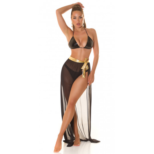 Koucla musta maksirantahame...