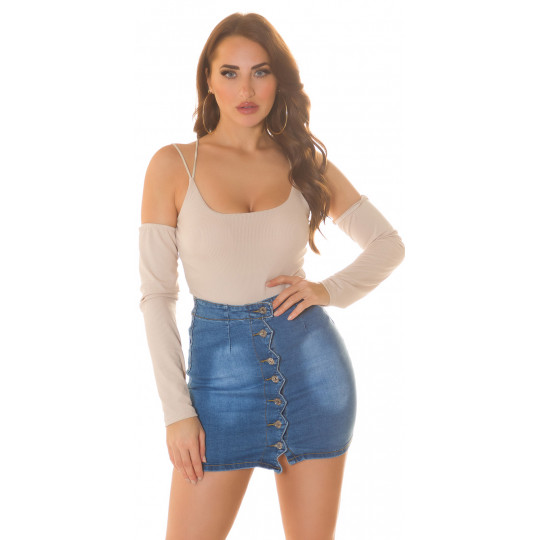 Koucla beige ribattu...