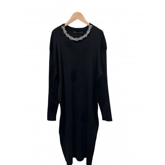 AmyClo musta neulemekko...