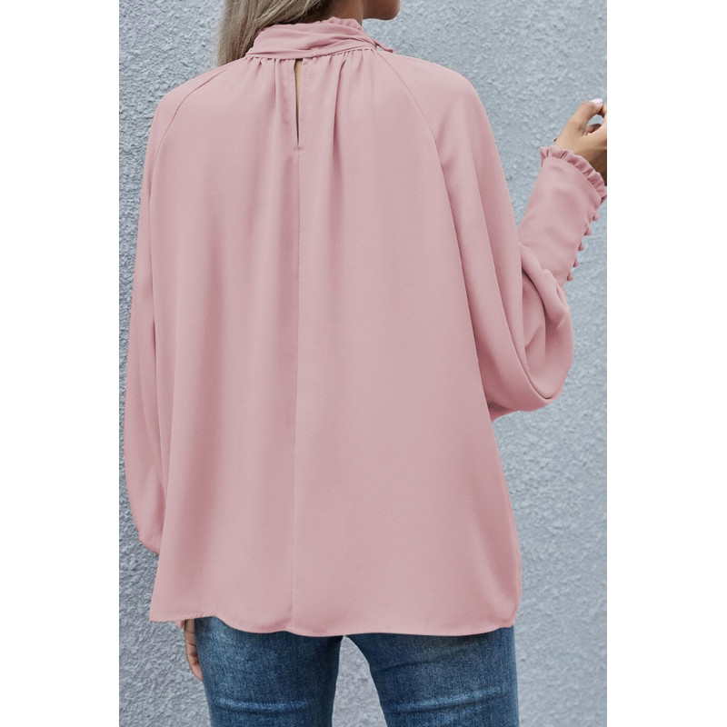 Rosa blus med fluga – kuva 2