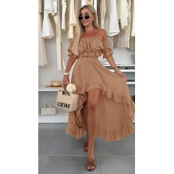 Rosy Days naisellinen kameli hamesetti