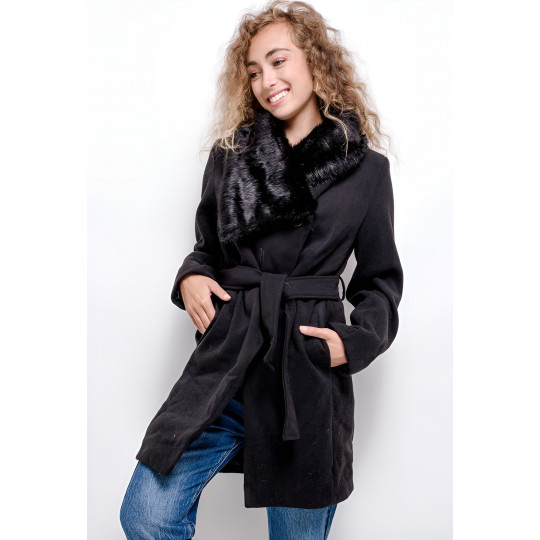 New S musta takki...