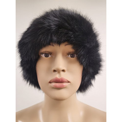 Lineta musta tekoturkishattu