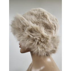 Lineta beige tekoturkishattu