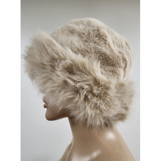 Lineta beige tekoturkishattu