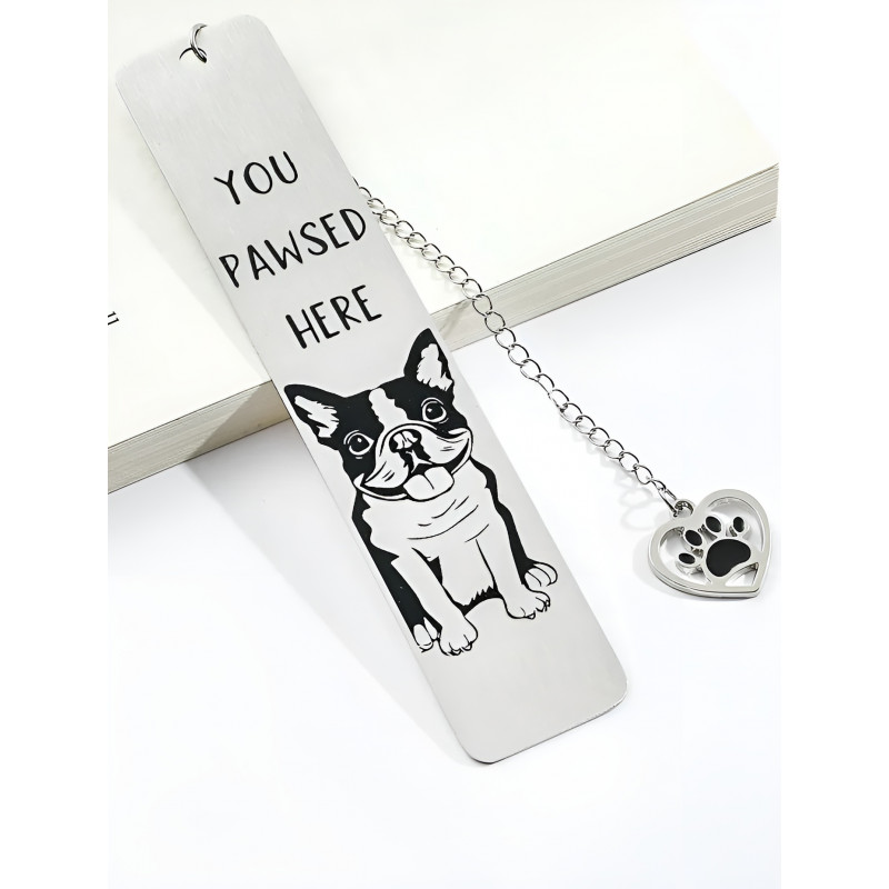 Hund You Pawsed Here -bokmärke – kuva 2