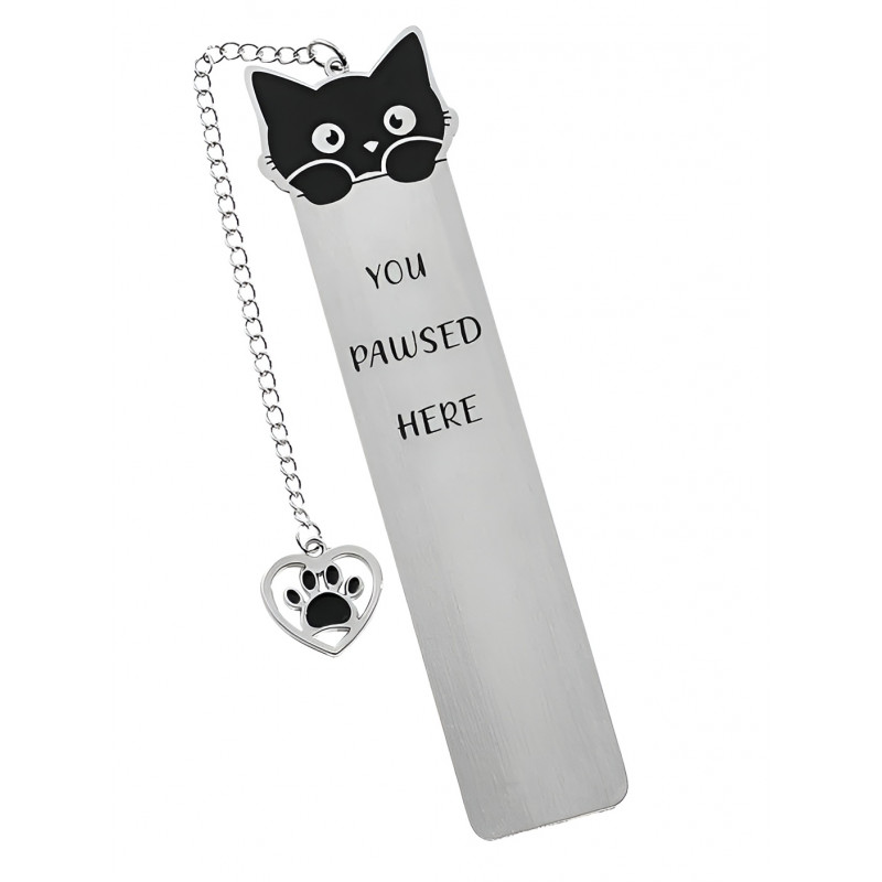 Kissa You Pawsed Here -kirjanmerkki – kuva 2