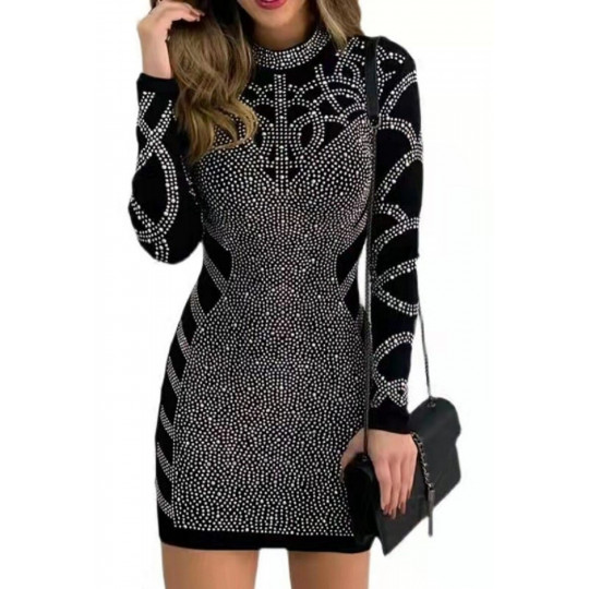 Rosy Days musta neulemekko...