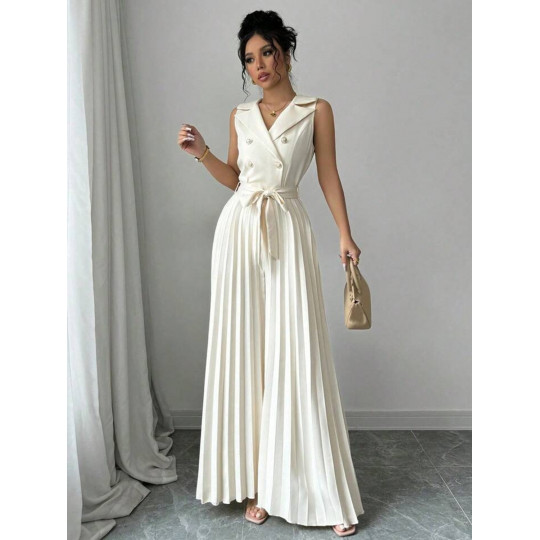 Rosy Days beige jumpsuit...