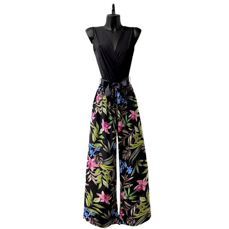 Elle Style Limei blomstermönstrad jumpsuit – kuva 2