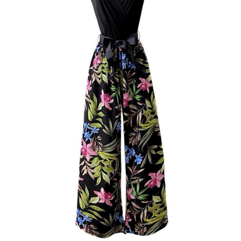 Elle Style Limei blomstermönstrad jumpsuit – kuva 3