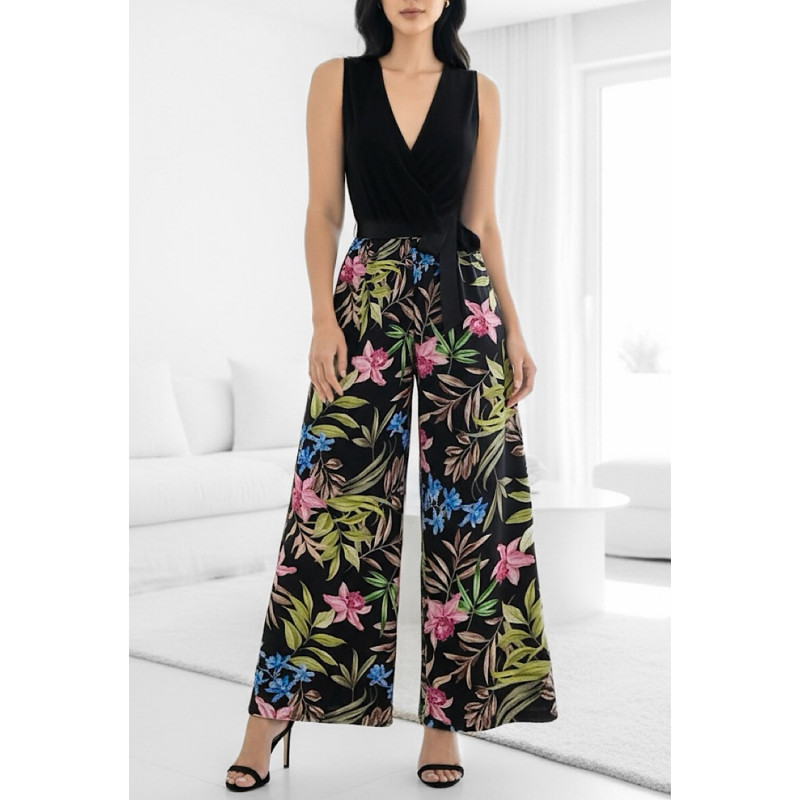 Elle Style Limei blomstermönstrad jumpsuit – kuva 4