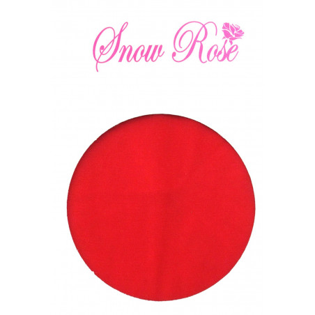Snow Rose punaiset stay-up sukat pitsillä