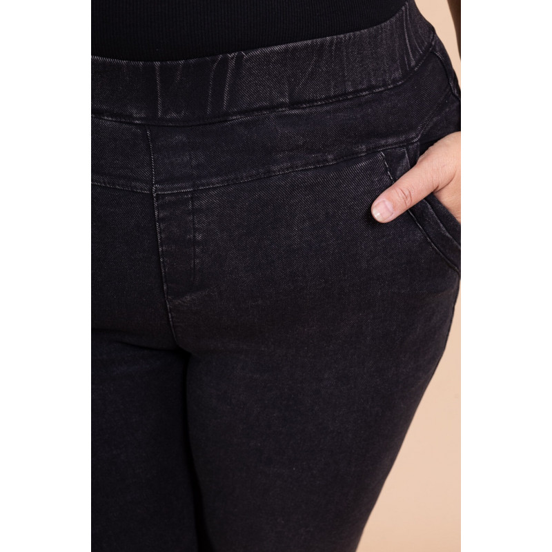 Best Fashion svarta jeggings i plusstorlek – kuva 4