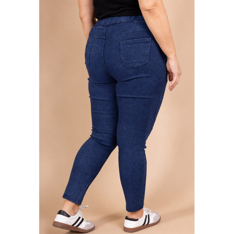 Best Fashion siniset jeggingsit (plus size) – kuva 2