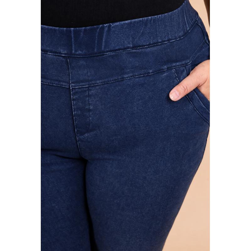 Best Fashion siniset jeggingsit (plus size) – kuva 4